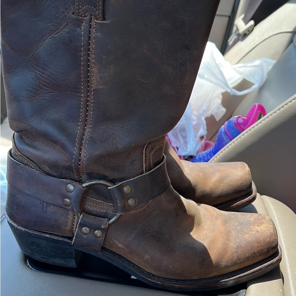 Frye harness boots size 11
